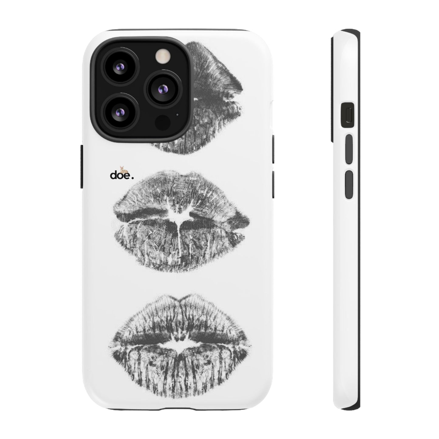 Three Kisses iPhone Case