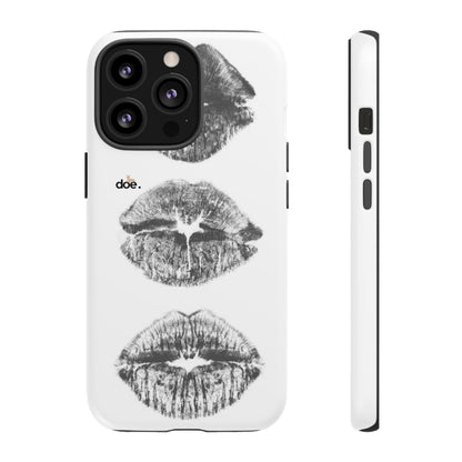 Three Kisses iPhone Case