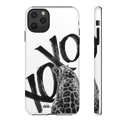 Leopard XOXO iPhone Case