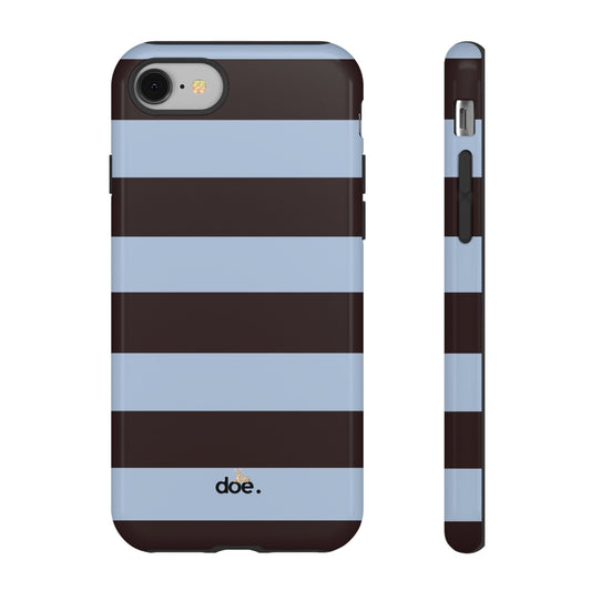 Blue Stripes iPhone Case
