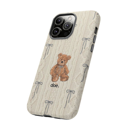 Little Bow Bear iPhone Case