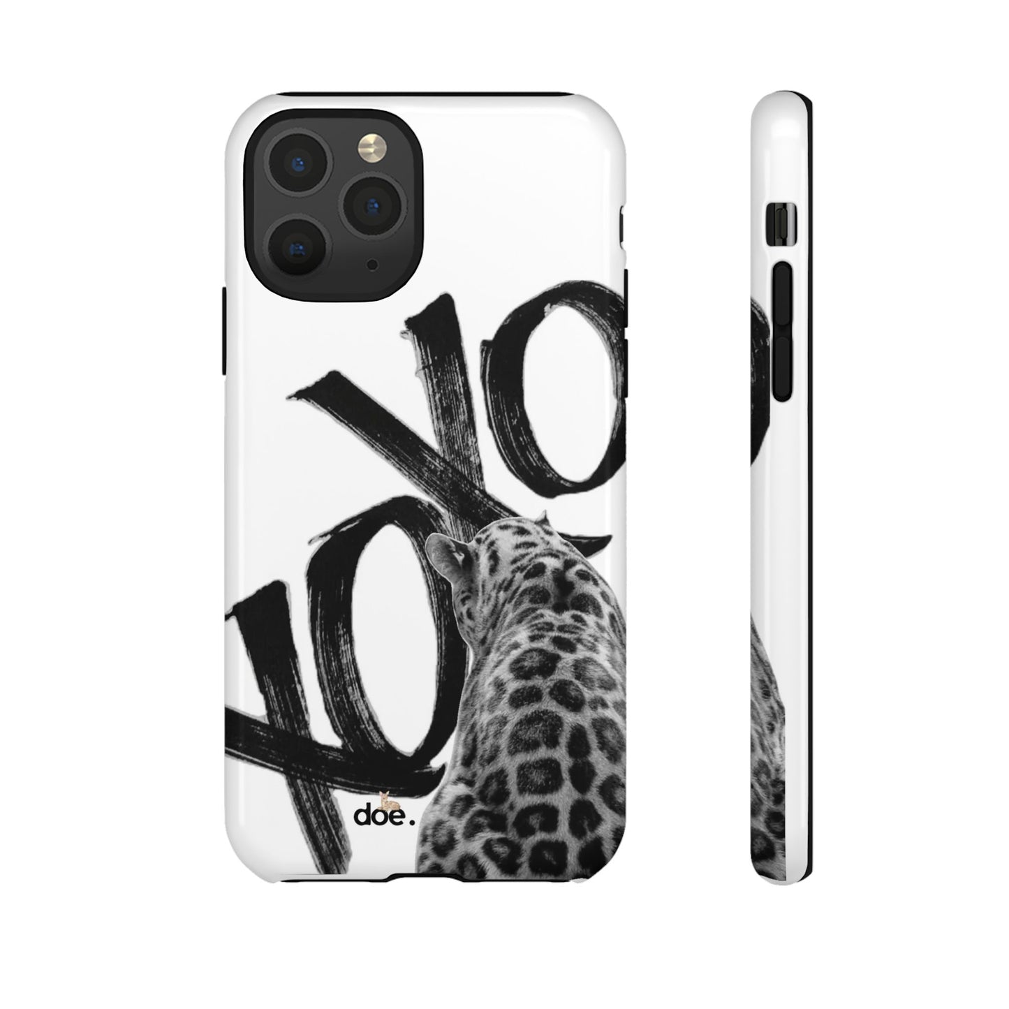 Leopard XOXO iPhone Case