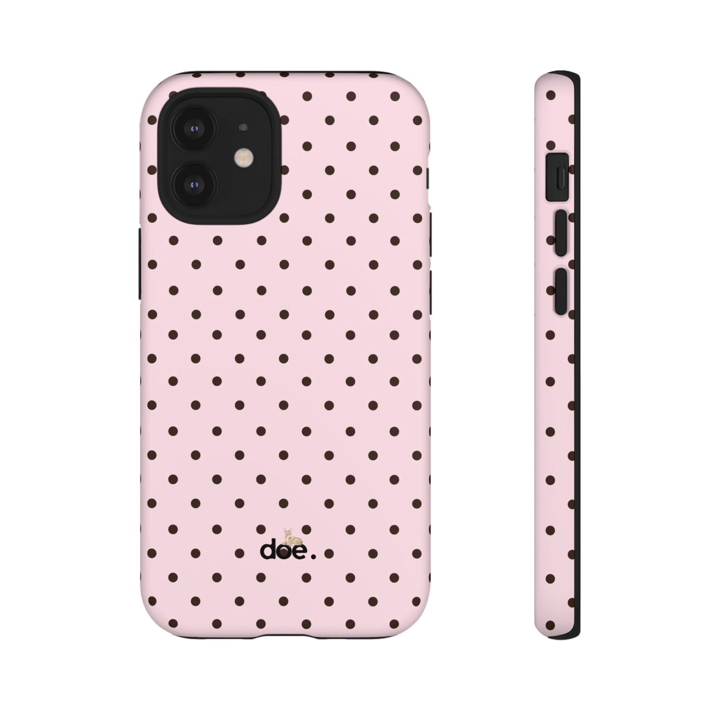 Pink Polka Dot iPhone Case