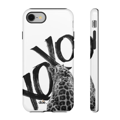 Leopard XOXO iPhone Case