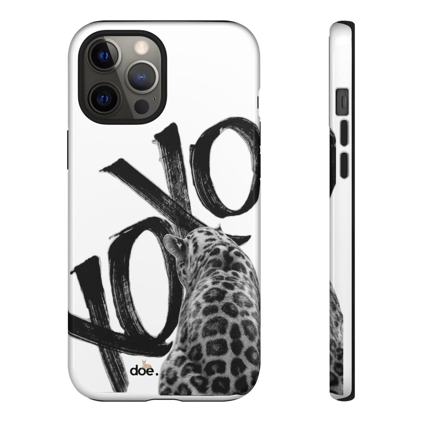 Leopard XOXO iPhone Case