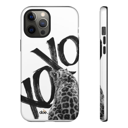 Leopard XOXO iPhone Case