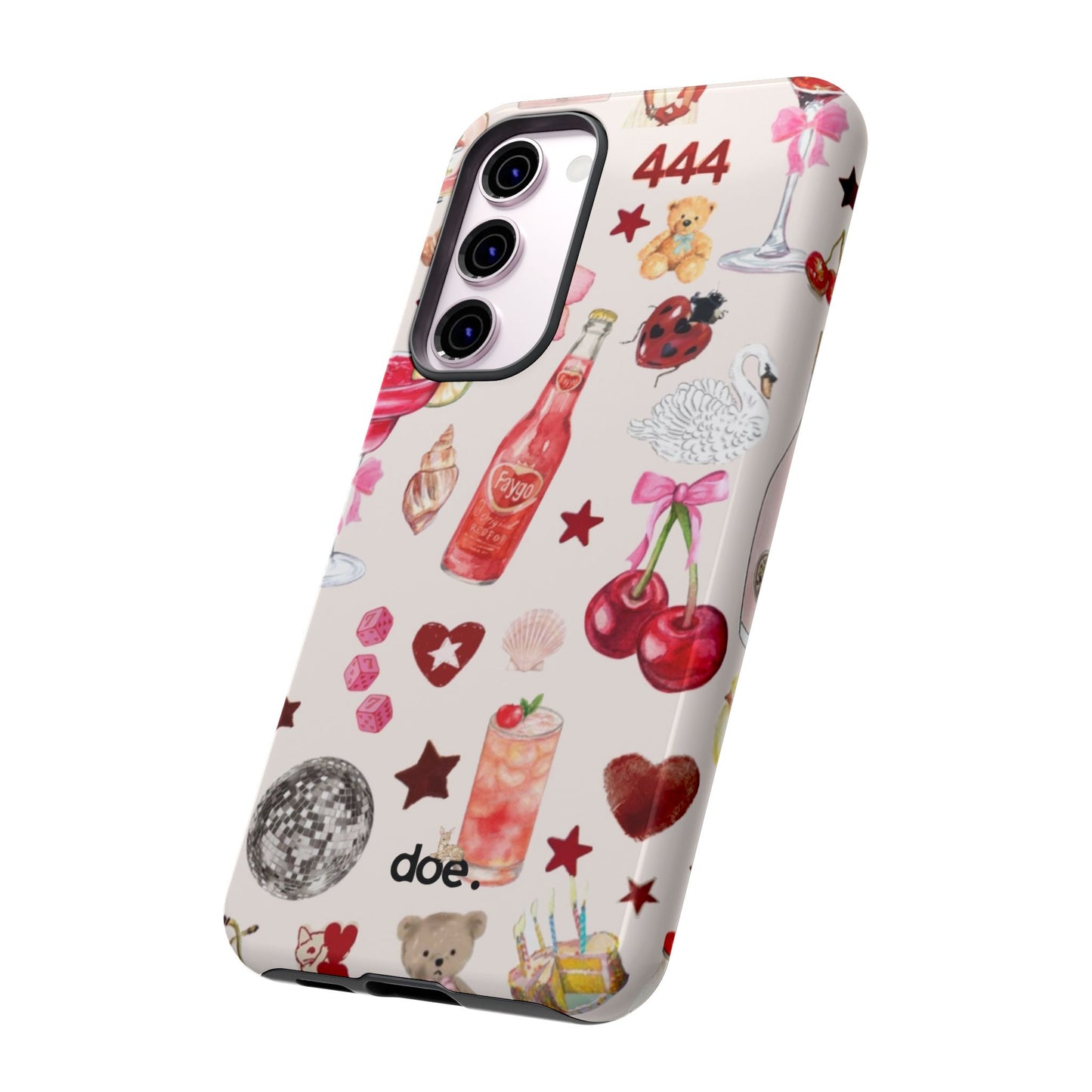 Pink Clutter Samsung Case