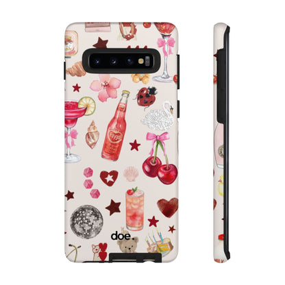 Pink Clutter Samsung Case