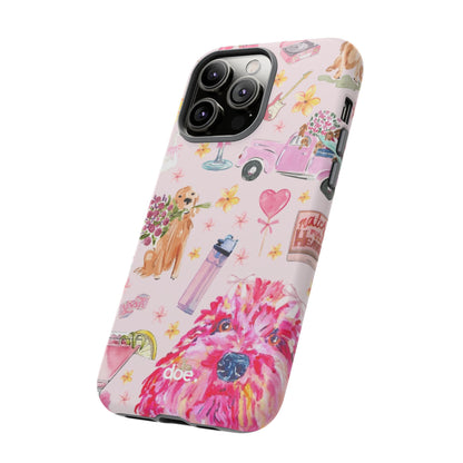 Dog Doodles iPhone Case