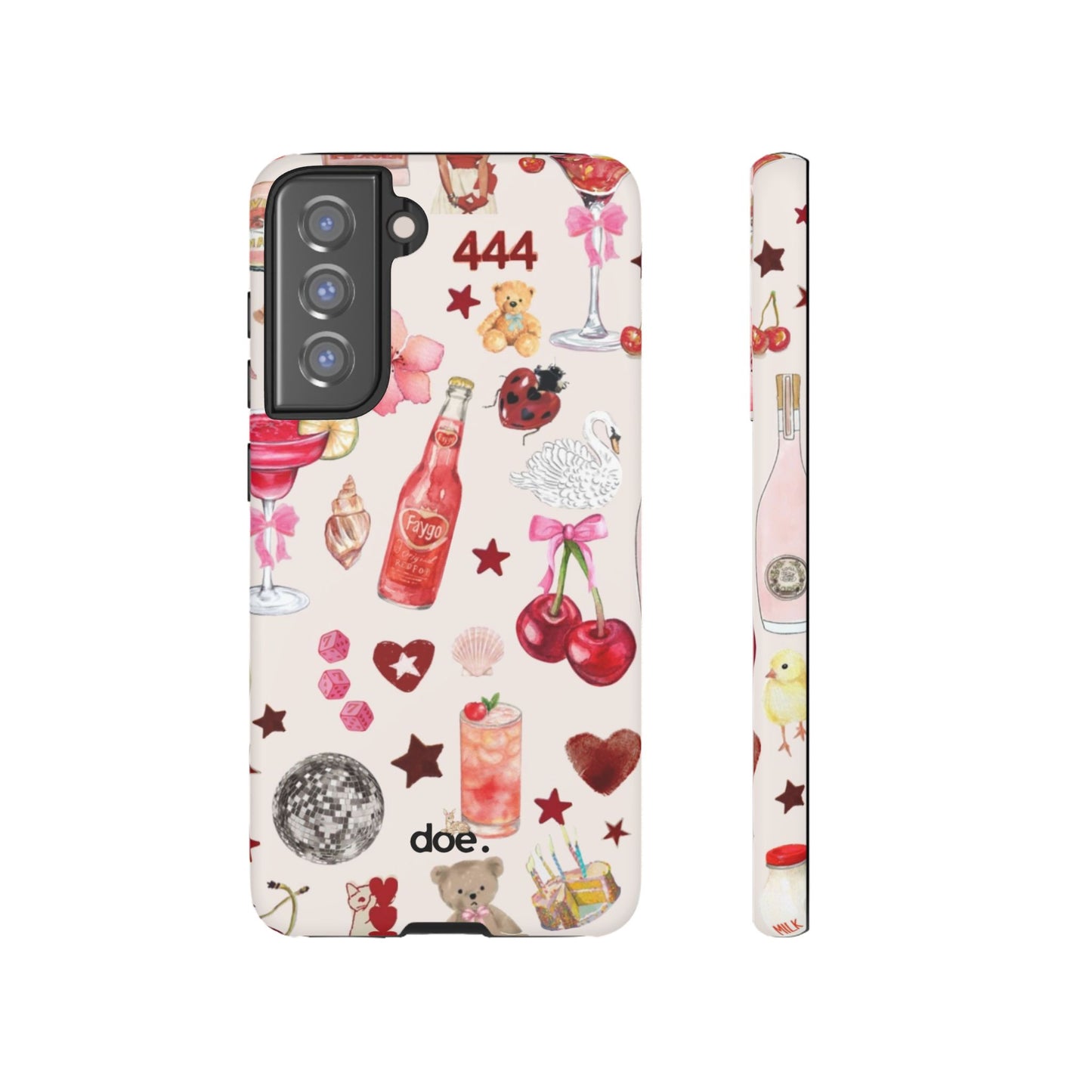 Pink Clutter Samsung Case