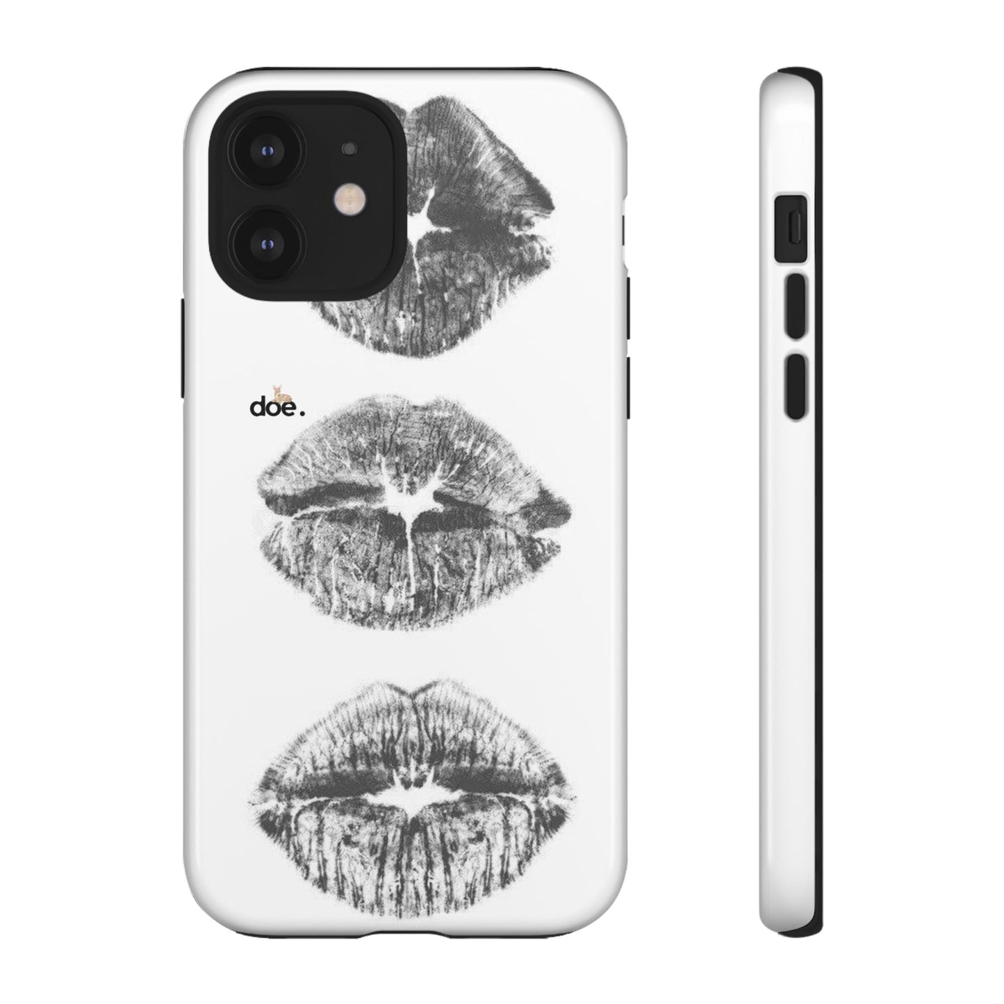 Three Kisses iPhone Case