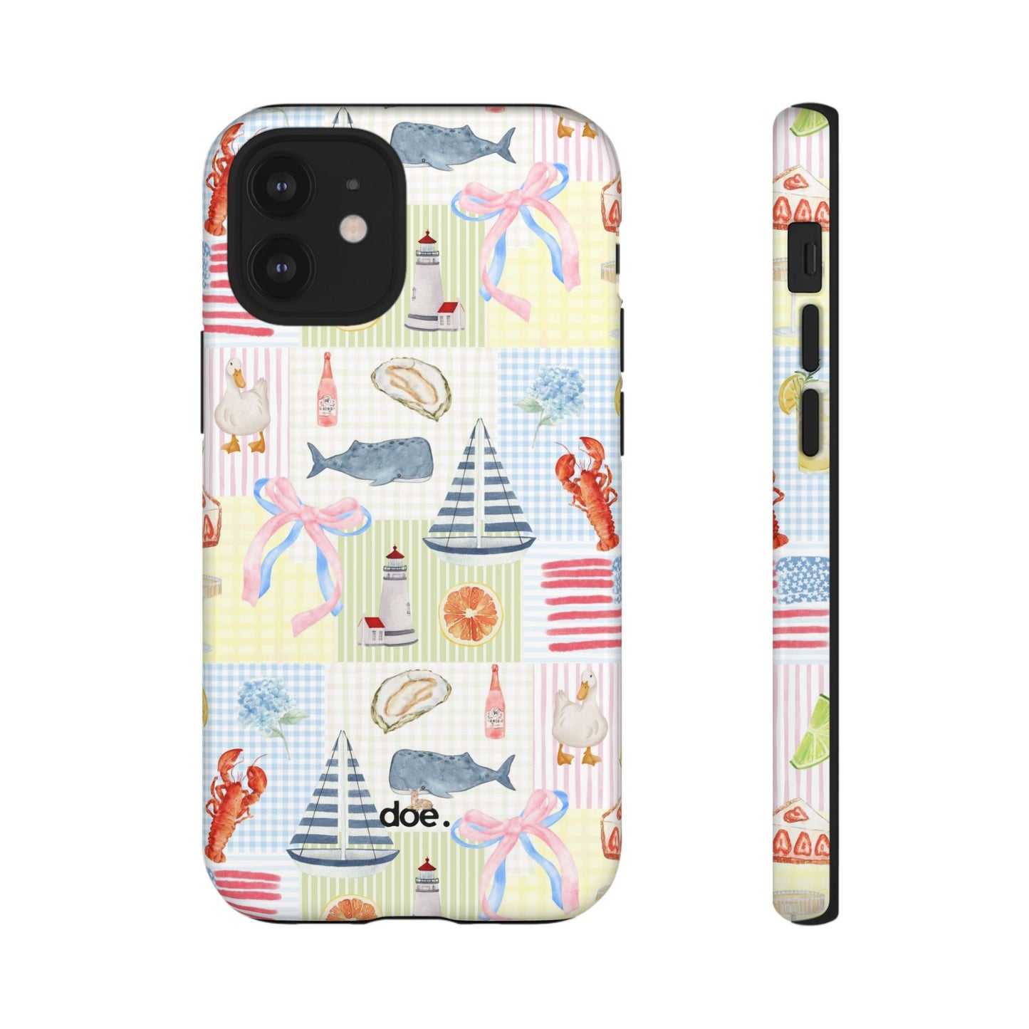 Pretty Patchwork iPhone Case