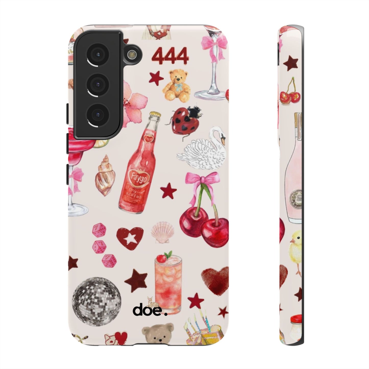 Pink Clutter Samsung Case