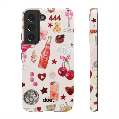 Pink Clutter Samsung Case