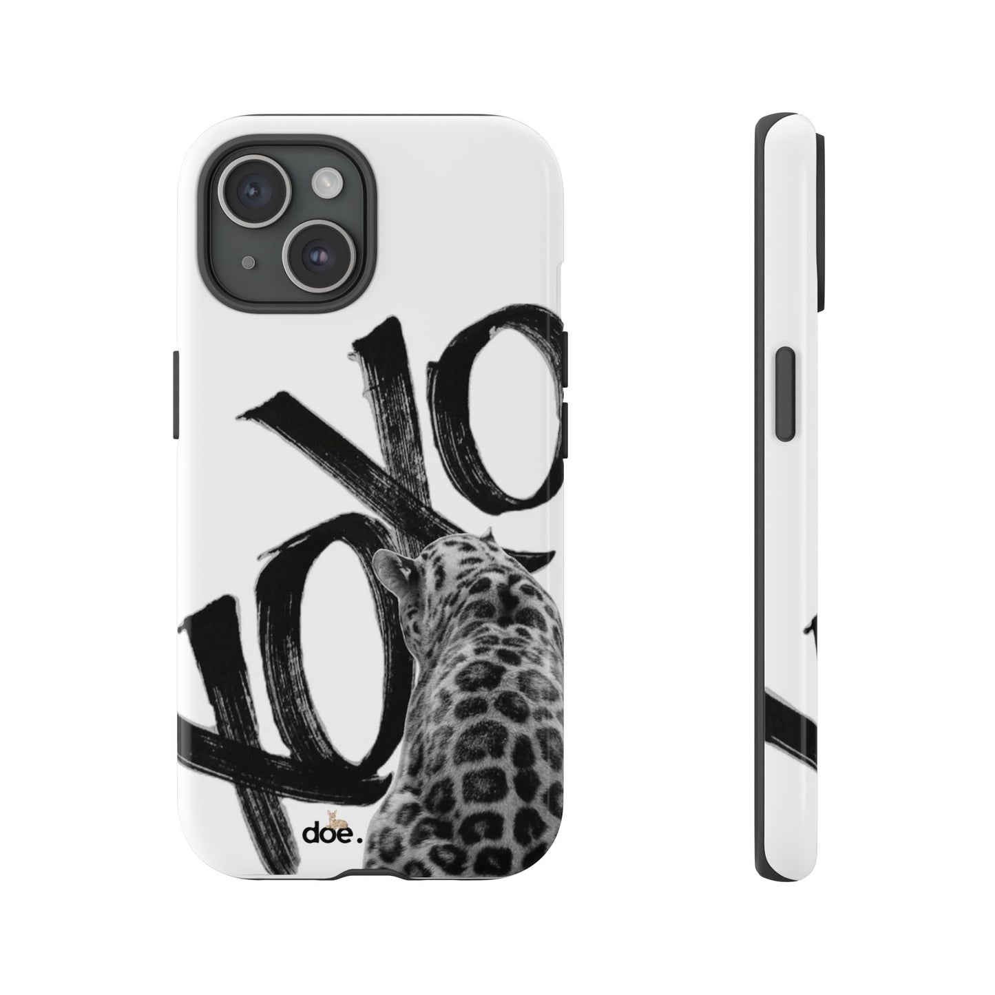 Leopard XOXO iPhone Case