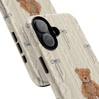 Little Bow Bear iPhone Case