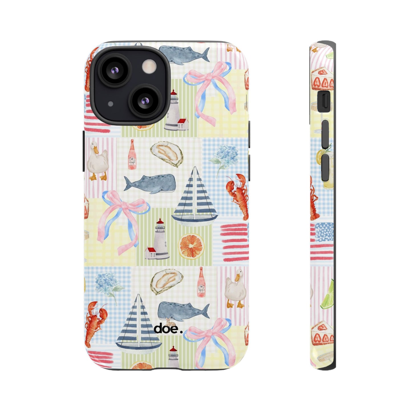 Pretty Patchwork iPhone Case