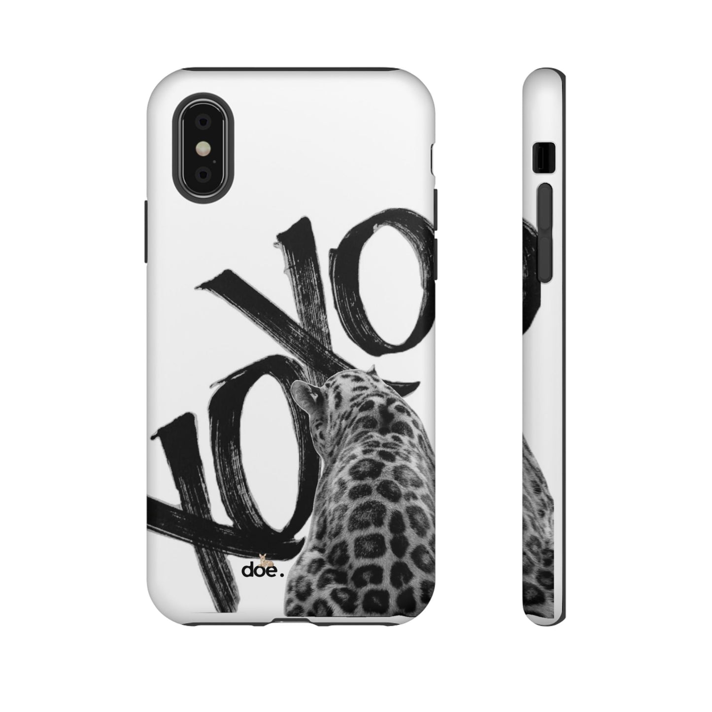 Leopard XOXO iPhone Case