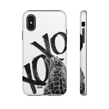 Leopard XOXO iPhone Case