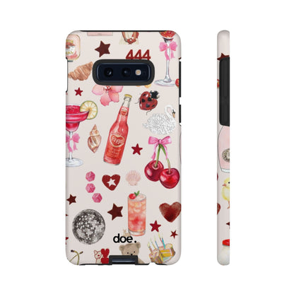 Pink Clutter Samsung Case