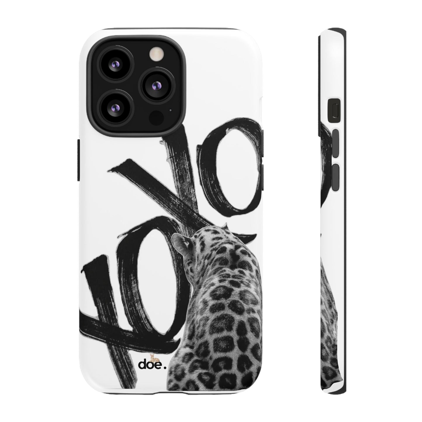 Leopard XOXO iPhone Case
