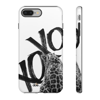 Leopard XOXO iPhone Case