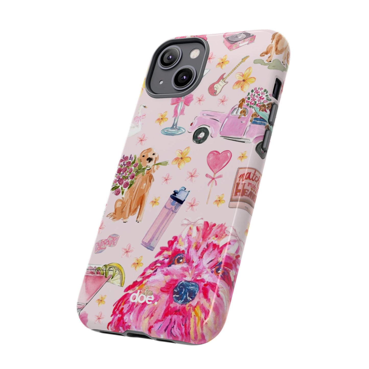 Dog Doodles iPhone Case