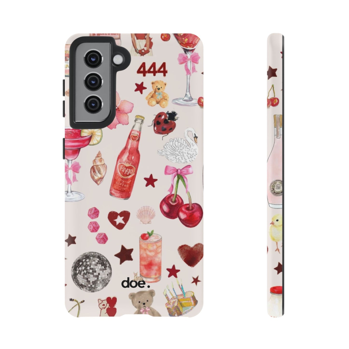 Pink Clutter Samsung Case