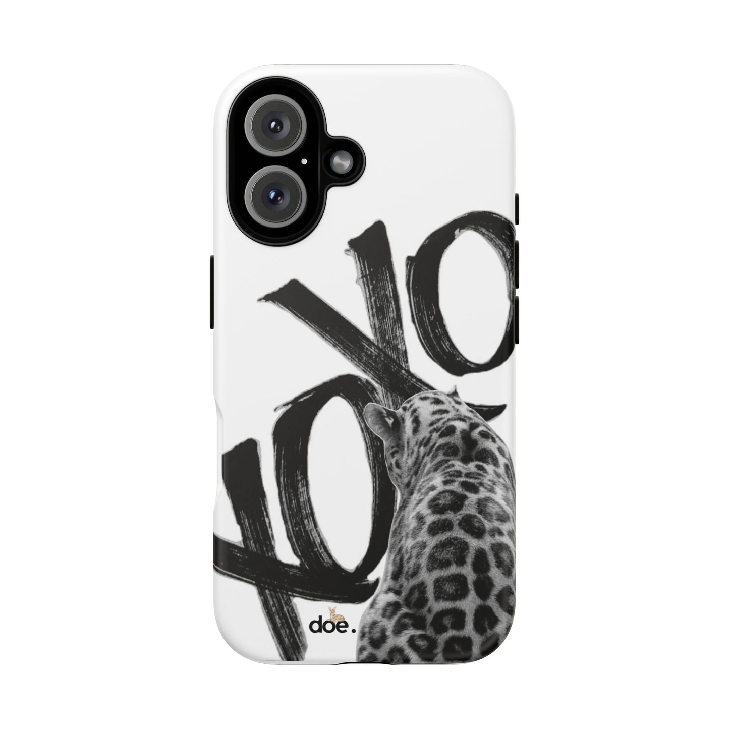 Leopard XOXO iPhone Case