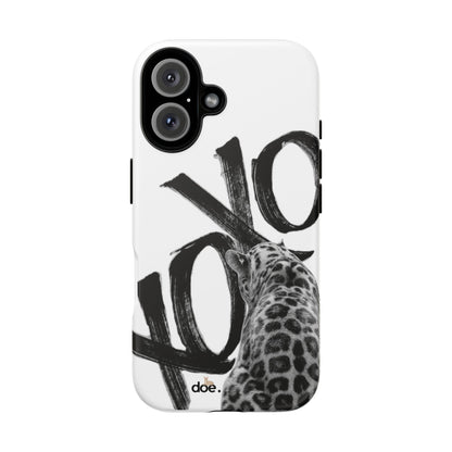 Leopard XOXO iPhone Case