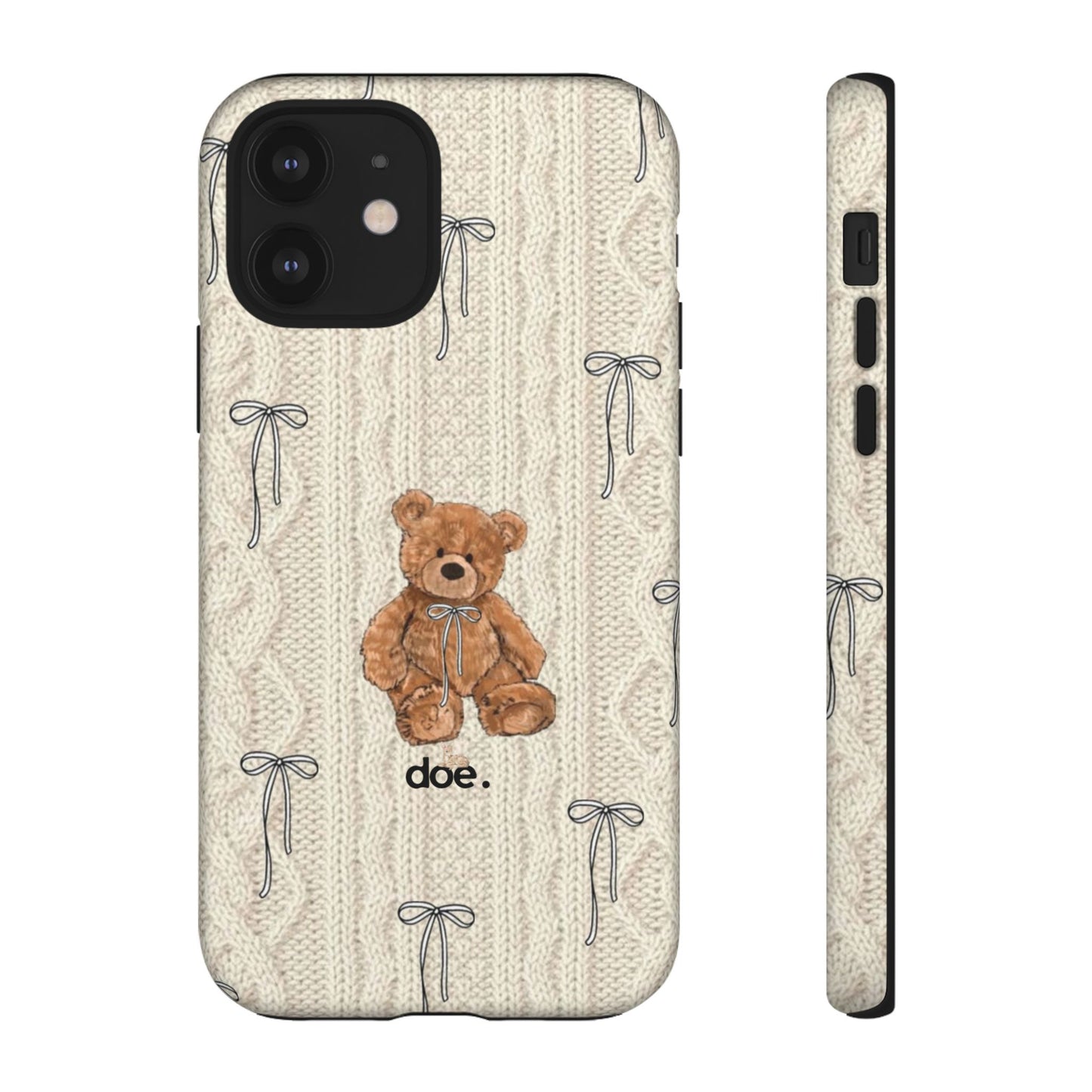 Little Bow Bear iPhone Case