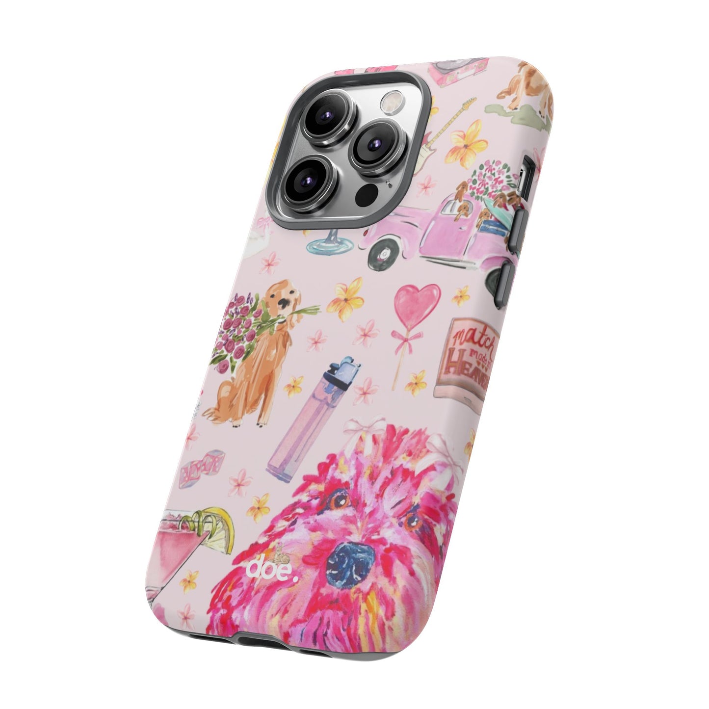 Dog Doodles iPhone Case