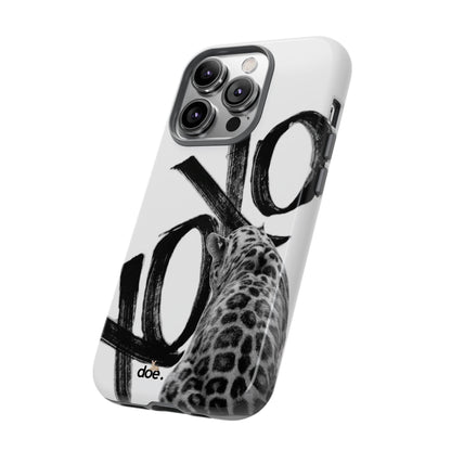 Leopard XOXO iPhone Case