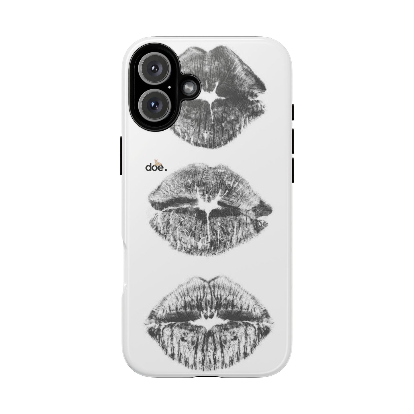 Three Kisses iPhone Case