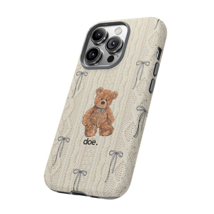 Little Bow Bear iPhone Case
