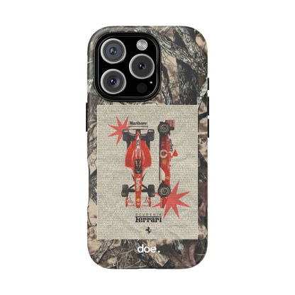 Camouflage Ferrari iPhone Case