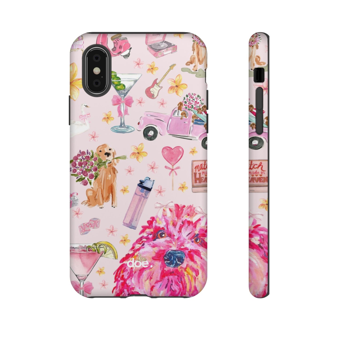 Dog Doodles iPhone Case