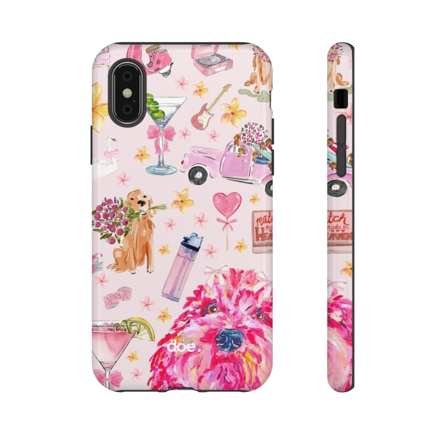 Dog Doodles iPhone Case