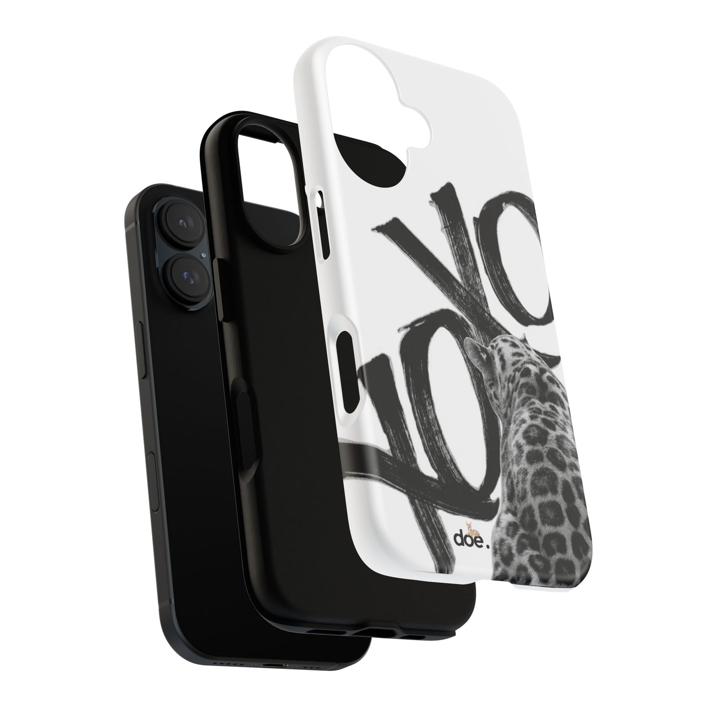 Leopard XOXO iPhone Case