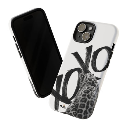 Leopard XOXO iPhone Case