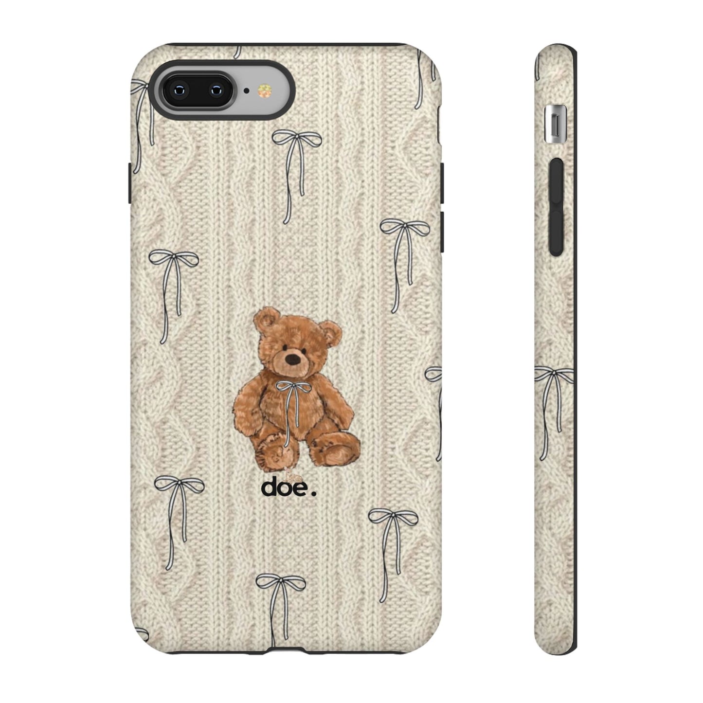 Little Bow Bear iPhone Case