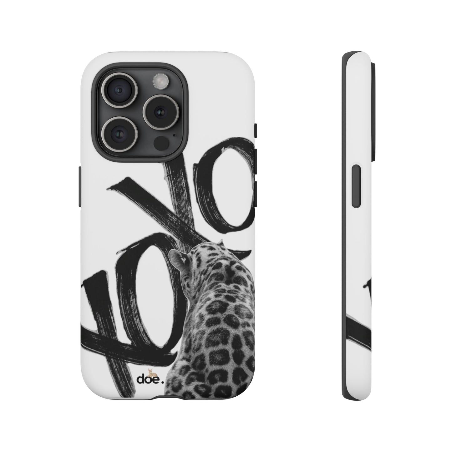 Leopard XOXO iPhone Case