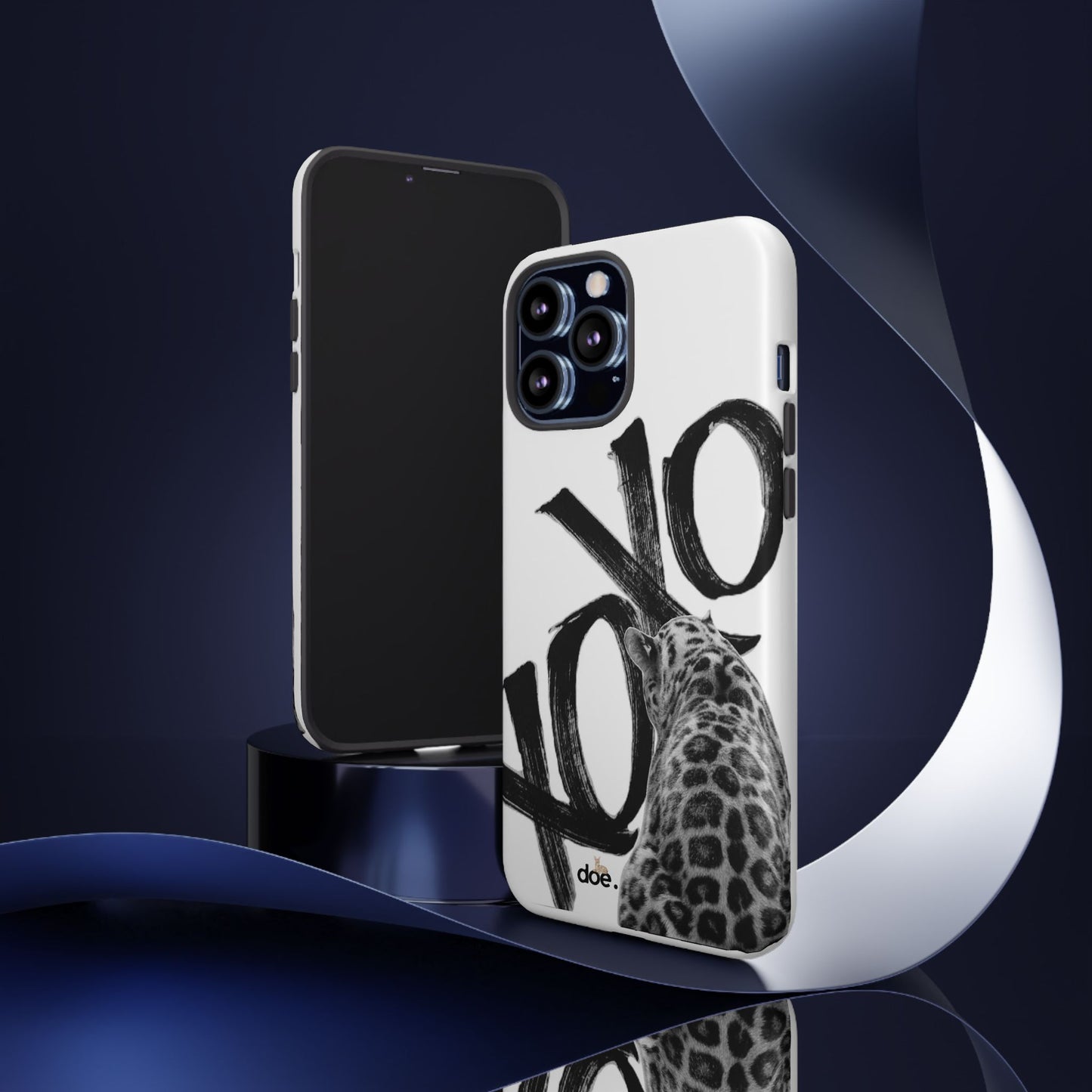 Leopard XOXO iPhone Case
