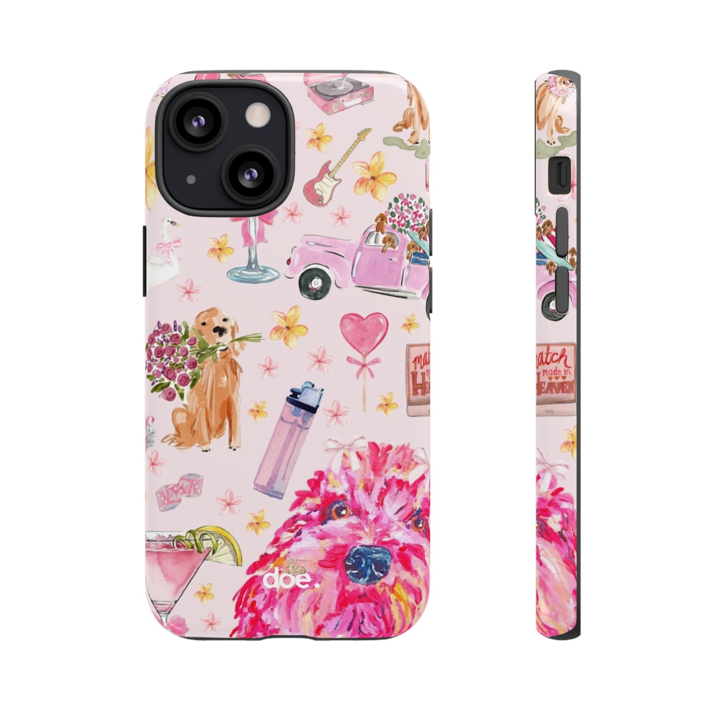 Dog Doodles iPhone Case