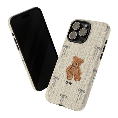 Little Bow Bear iPhone Case