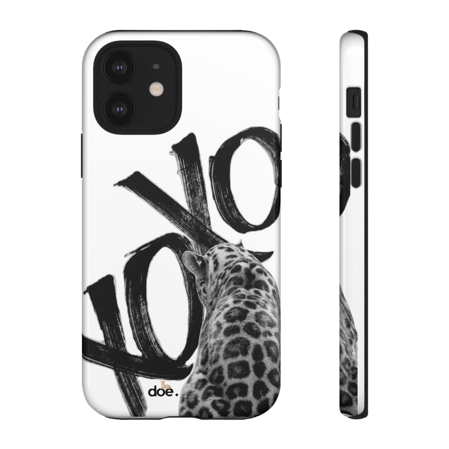Leopard XOXO iPhone Case