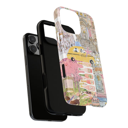 Travel Clutter iPhone Case