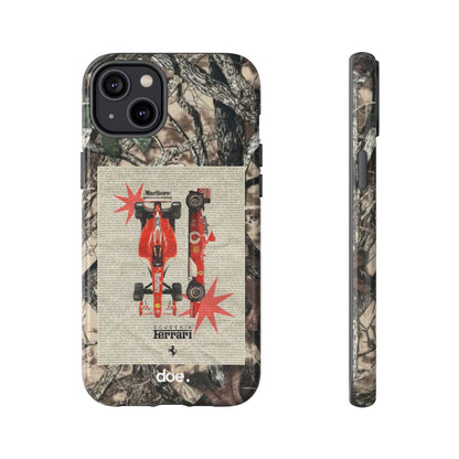 Camouflage Ferrari iPhone Case