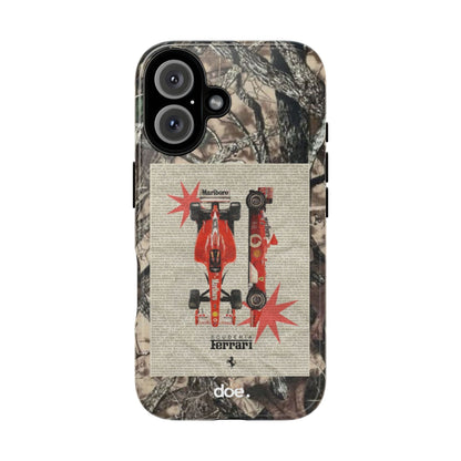 Camouflage Ferrari iPhone Case