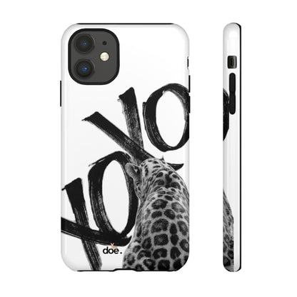 Leopard XOXO iPhone Case